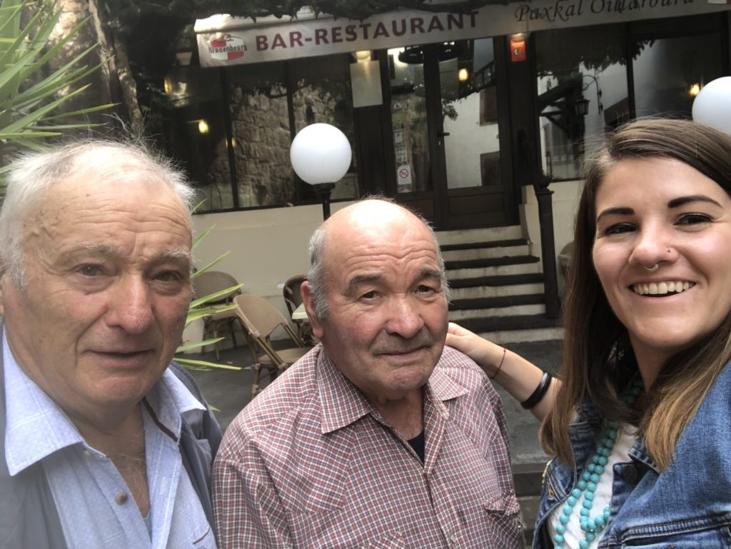 Basque family selfie